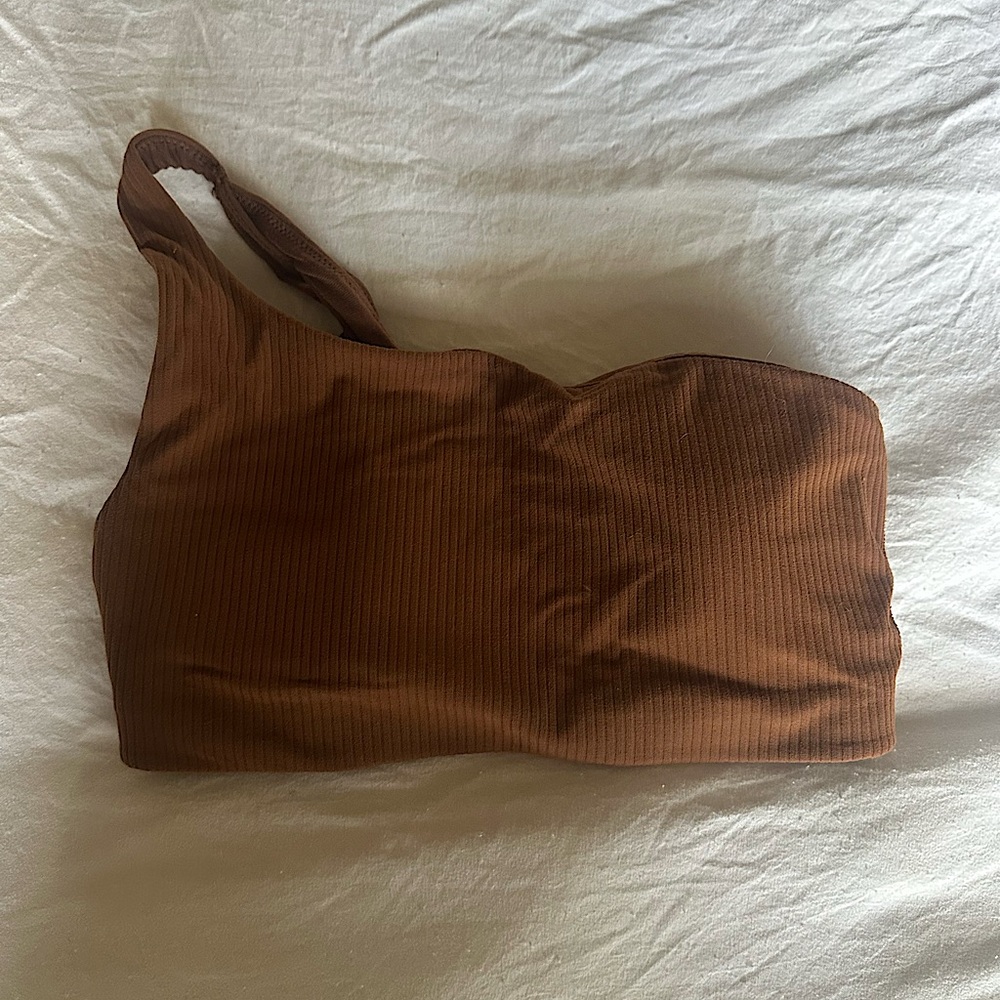 Lululemon Ribbed Asymmetrical Bra